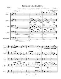 Learn to play it with free guitar tablature, sheet music and my video tutorial. Nothing Else Matters Metallica Orchestral Music Sheet Download Topmusicsheet Com
