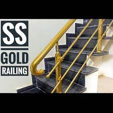 Stainless Steel Gold Railings Spray