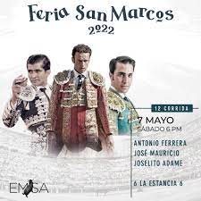 Antonio Ferrera sustituirá a Emilio de Justo el 7 de mayo en la Feria de  San Marcos 2022. – DE SOL Y SOMBRA