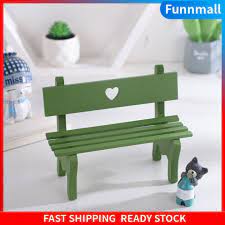 Funnmall Porch Chair Figurine Maniature