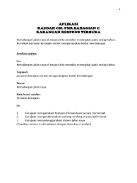 02/2 © 2019 hak cipta kerajaan malaysia 3 item contoh bahagian b contoh item karangan respons terbuka 30 markah lihat kemudian pilih satu daripada tiga soalan yang dikemukakan dan tulis sebuah karangan yang panjangnya tidak kurang daripada 180 patah. Kemalangan Jalan Raya