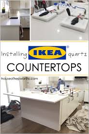 Installing Ikea Quartz Countertops