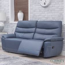 Seater Leather Power Recliner Sofa