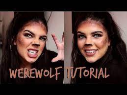 wolf makeup tutorial halloween look