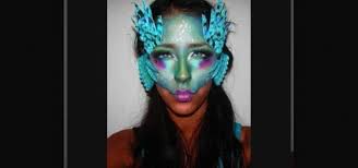 zelda zoras inspired makeup look