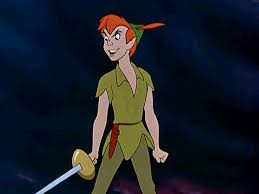 Image result for peter pan with sword