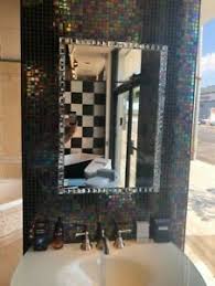 bathroom vanity wall mirror mosaic
