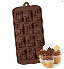 Make your favorite chocolate truffle recipe and have it in a plastic or parchment piping bag. Mini Chocolate Bar Silicone Chocolate Mould Across The Board Cake Decorating