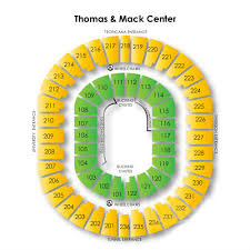 78 Unfolded Thomas And Mack Center Seating Chart Wwe