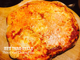 new york style thin crust pizza