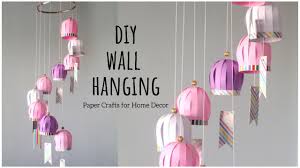 paper wall hanging for home decor diy