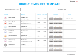free timesheet templates excel word