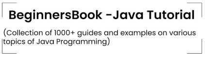 java tutorial for beginners