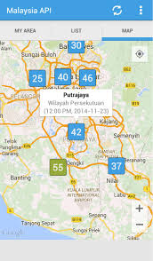Nearby, singapore and malaysia have both choked in a dense haze all week, with air quality reaching unhealthy levels. Malaysia Air Pollution Index For Android Apk Download