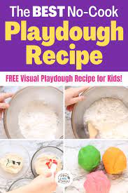 the ultimate no cook playdough recipe