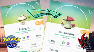 Foongus Evolves to Amoonguss