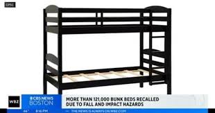 Bunk Beds Recalled Due To Fall Hazard