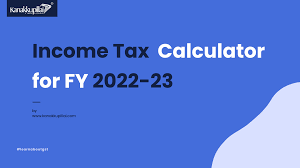 income tax calculator for fy 2022 23
