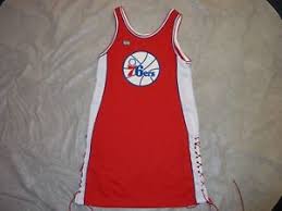 Adidas swingman nba jersey sixers 76's iverson 3 men's size xl new with tags. Womens Hardwood Classic Philadelphia 76ers Nba Jersey Dress Free Shipping Ebay