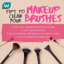 how to wash makeup brushes watsons