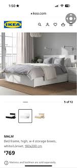 Ikea King Malm Bed Queen Bed