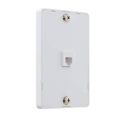 Telephone Data Jack For Phones Mounted