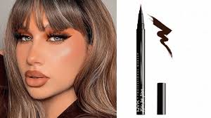 3 brown liquid liners to e up your