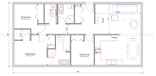 floor plan 1152 sqft 24 x48