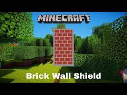 Minecraft Brick Wall Shield