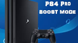 ps4 pro boost mode increased frame