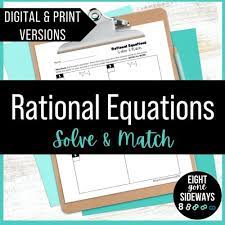 Solving Rational Equations Digital