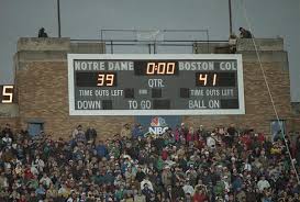 Throwback Thursday Notre Dame Dreams Died In 93 Loss To