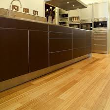 75 bamboo floor kitchen with black