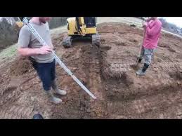 Digging Mobile Home Residential Site