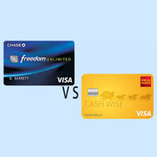 Maybe you would like to learn more about one of these? Wells Fargo Cash Wise Visa Vs Chase Freedom Unlimited Finder Com