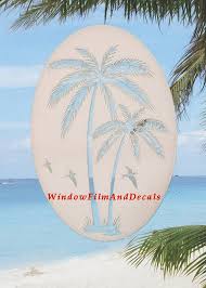 Oval Static Cling Window Decal