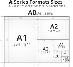 43 Clean Paper Size Chart For Printing