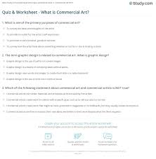 Other than don draper and the many people who work on madison avenue, perhaps no one loves the concept of commercials. Quiz Worksheet What Is Commercial Art Study Com