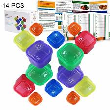 21 Day Fix Portion Control Container Kit 14 Pieces