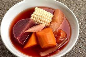 Beetroot Soup Chinese Recipe gambar png