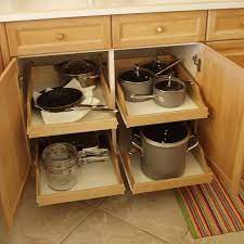 Drawers in your home have slides attached to the sides or bottom. Pot Pan Storage Kitchen Cabinet Storage Kitchen Cabinet Drawers Kitchen Cabinet Organization