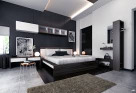 modern black and white bedroom ideas