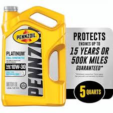 pennzoil platinum sae 10w 30 full