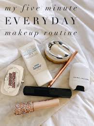 my five minute everyday makeup video