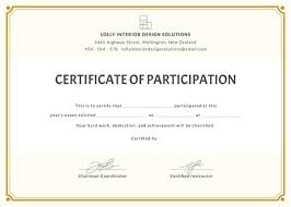 Certificate Conference Template Sample Attendance Certificate Of
