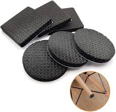 60 pieces non slip rubber pads rubber