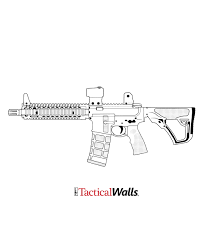 Gun coloring pages for kids online. Firearm Coloring Pages Tactical Walls