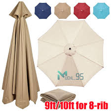 9 Ft Umbrella Replacement Canopy For