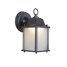 Craftmade Coach Lights 8 66 In H Oiled Bronze Outdoor Led Outdoor Wall Light In The Outdoor Wall Lights Department At Lowes Com