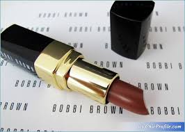 bobbi brown lip color in brown review